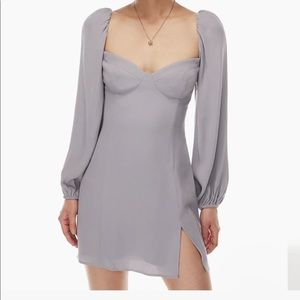 Aritzia Wilfred Novella Dress in Mauve